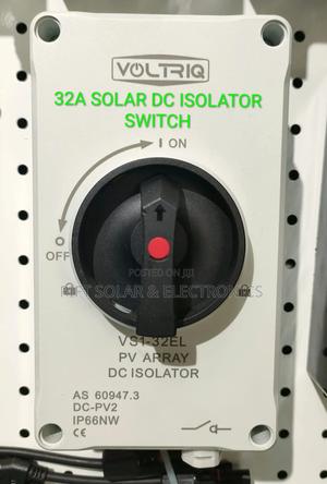 32 Amps Dc Solar Isolator Switch Suitable for 3kva to 5kva Systems - main view