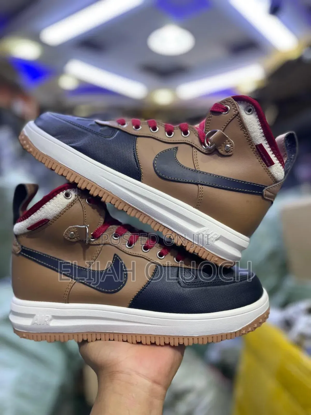 Airforce 1 Duckboot Brown Sail