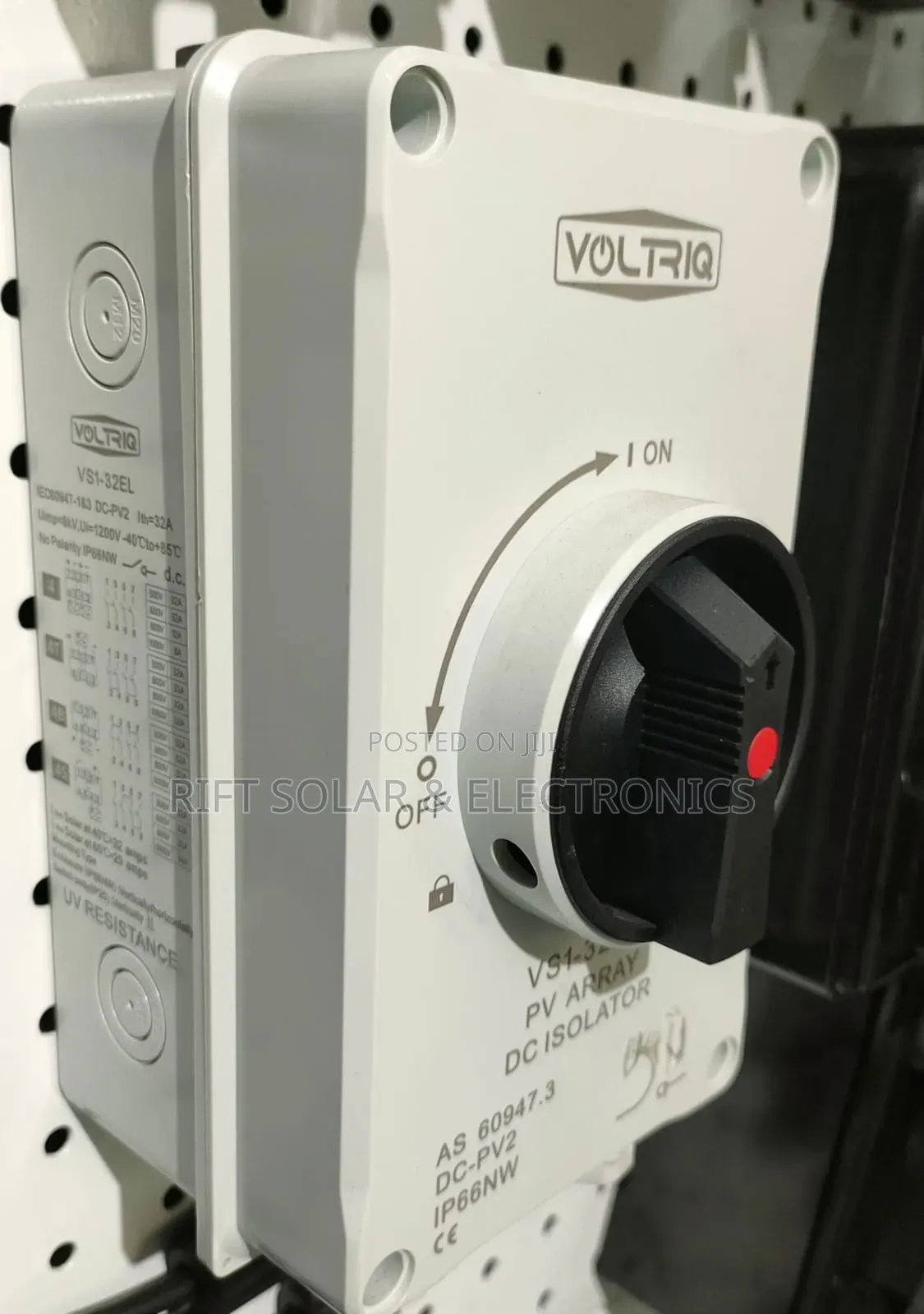 63 Amps Pv Array Isolator Switch Suitable for 5kva - 12kva Systems