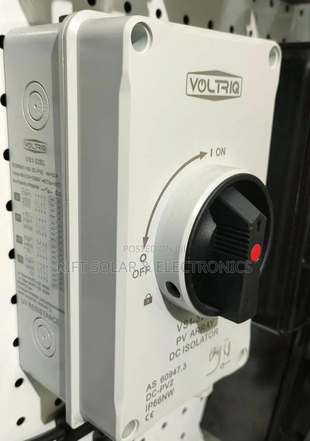 63 Amps Pv Array Isolator Switch Suitable for 5kva - 12kva Systems
