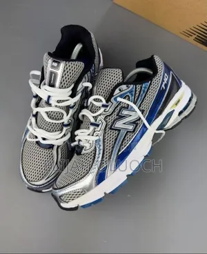 New Balance 740 Silver Blue 
Quality Pure Leather