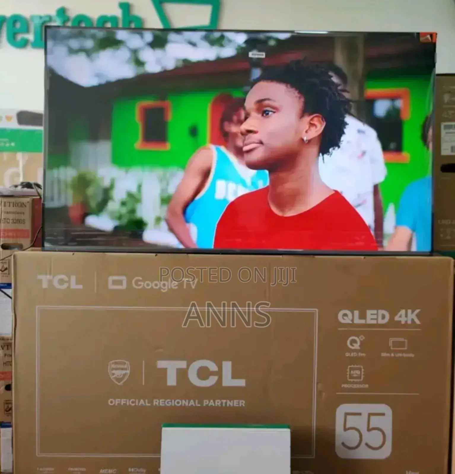 Dolby Vision 55 Inch 4 K Television TCL