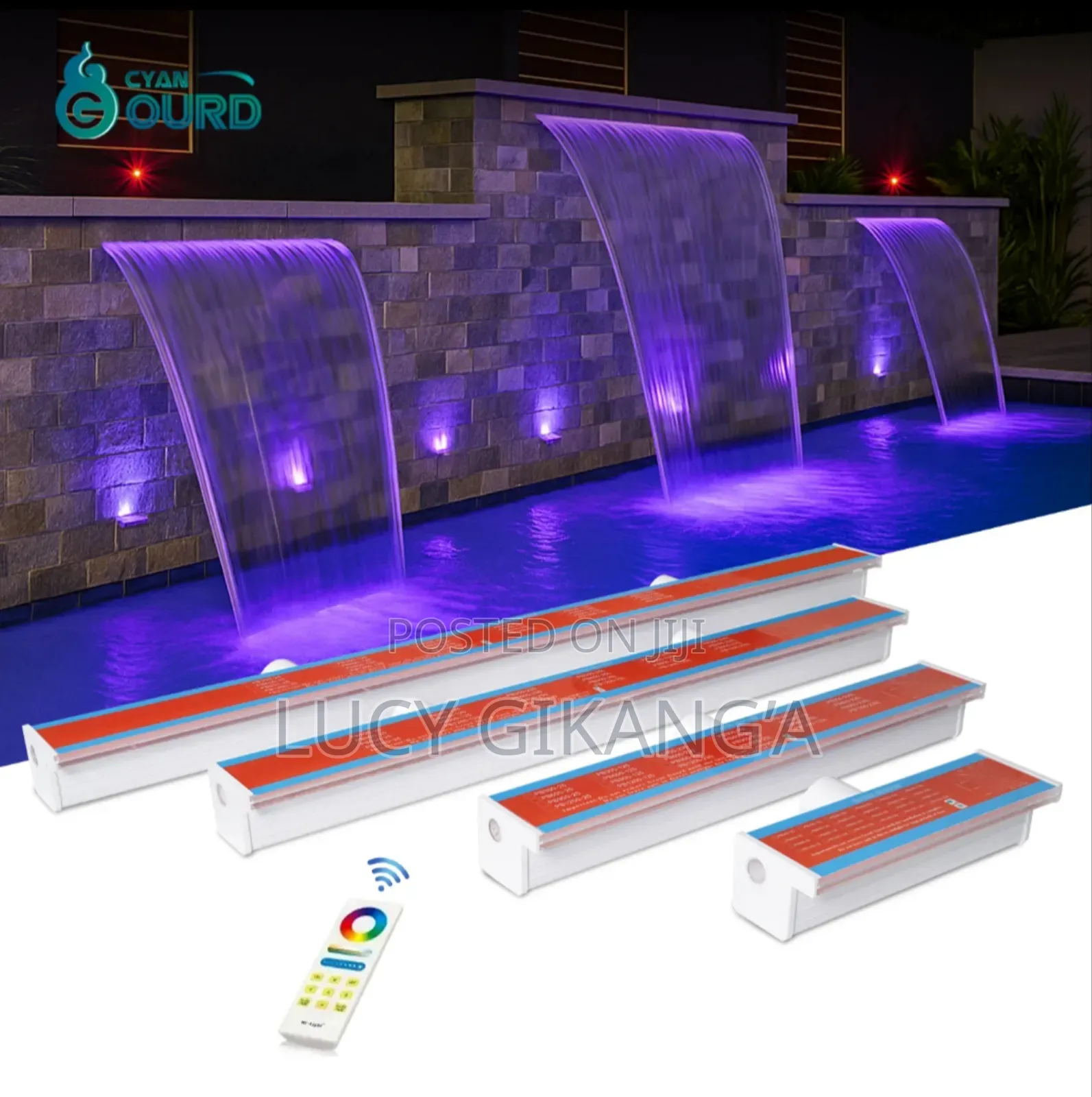 Colourful Waterfall Blades