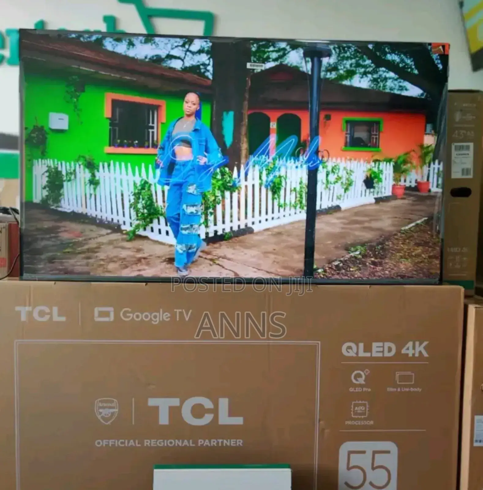 Os Goggle Tv TCL 55 Inch Qled Television