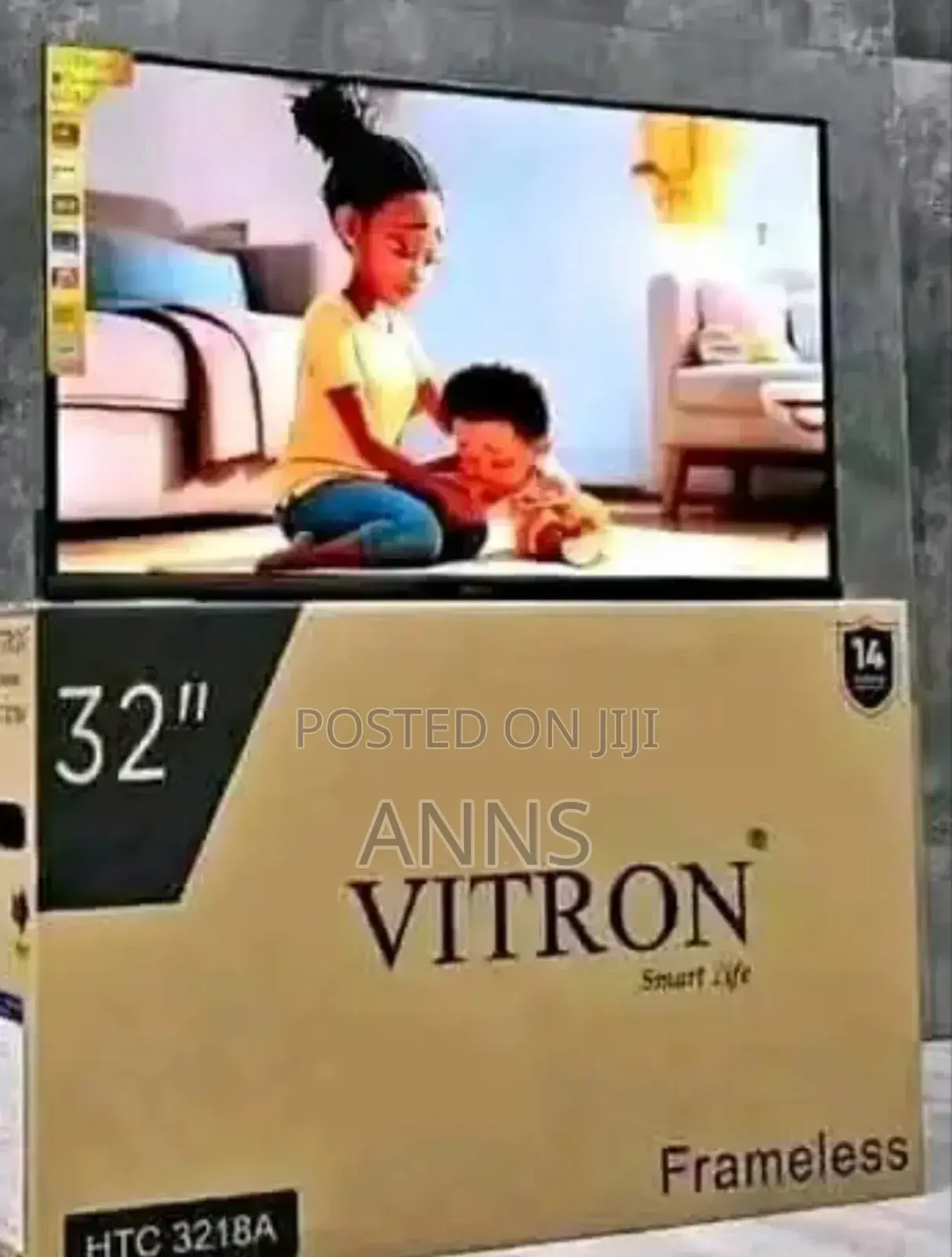 Frameless Digital Vitron32 Inch Television