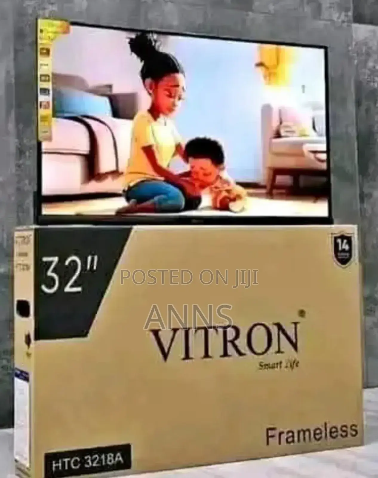 Frameless Digital Vitron32 Inch Television