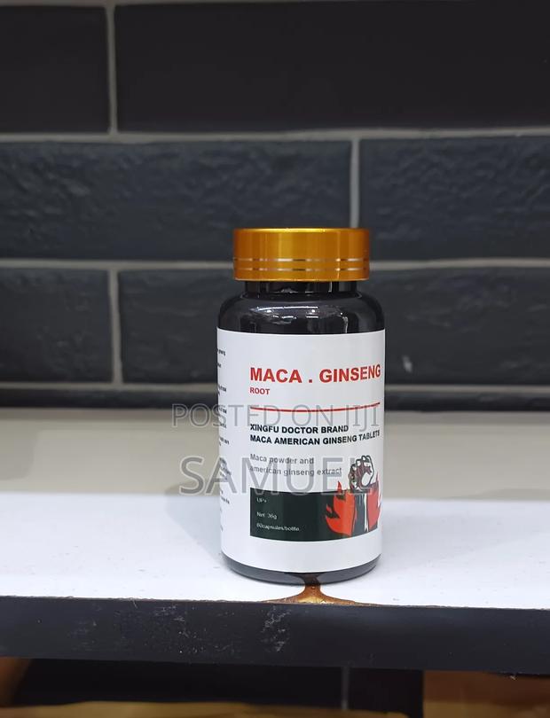 Maca Root and America Gingseng - main view