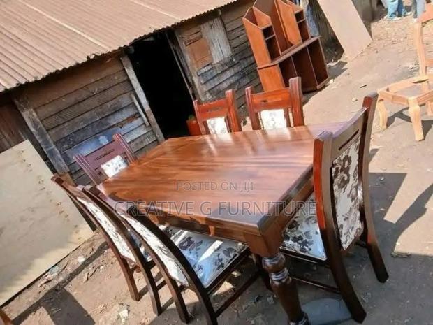 Grey Lavish Dinning Set - main view