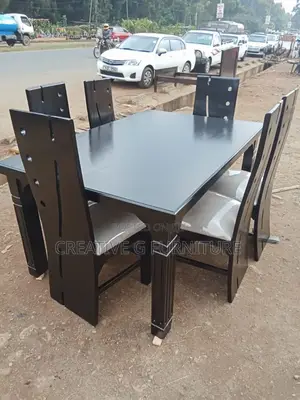 A Black Elegant Dinning Set