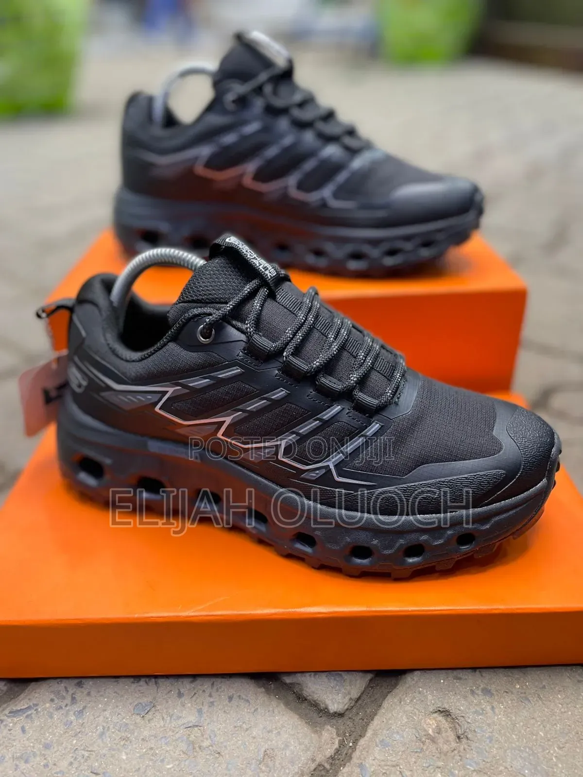 Skecher Glide _Step Black Running/Hiking Shoes