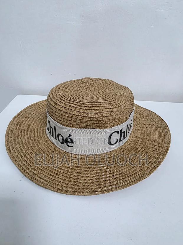 Chloe Straw Fedora Beach Hat - thumbnail 3