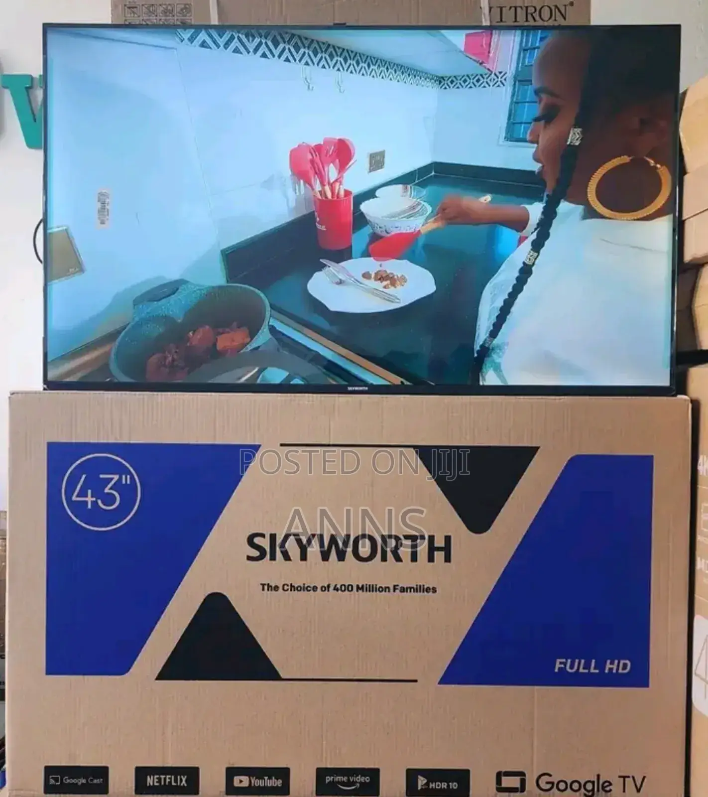 Pre - Installed Apps Skyworth 43 Inch Tv