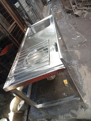 Heavy Duty Stainless Steel Sluice Sink.