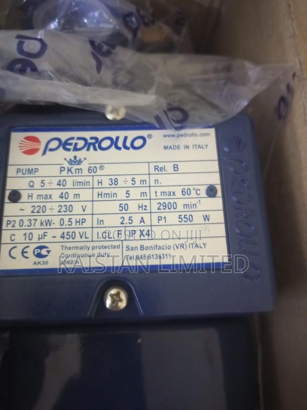 Pedrollo Electric Booster Pump 0.5hp / Booster Water Pump - thumbnail 2