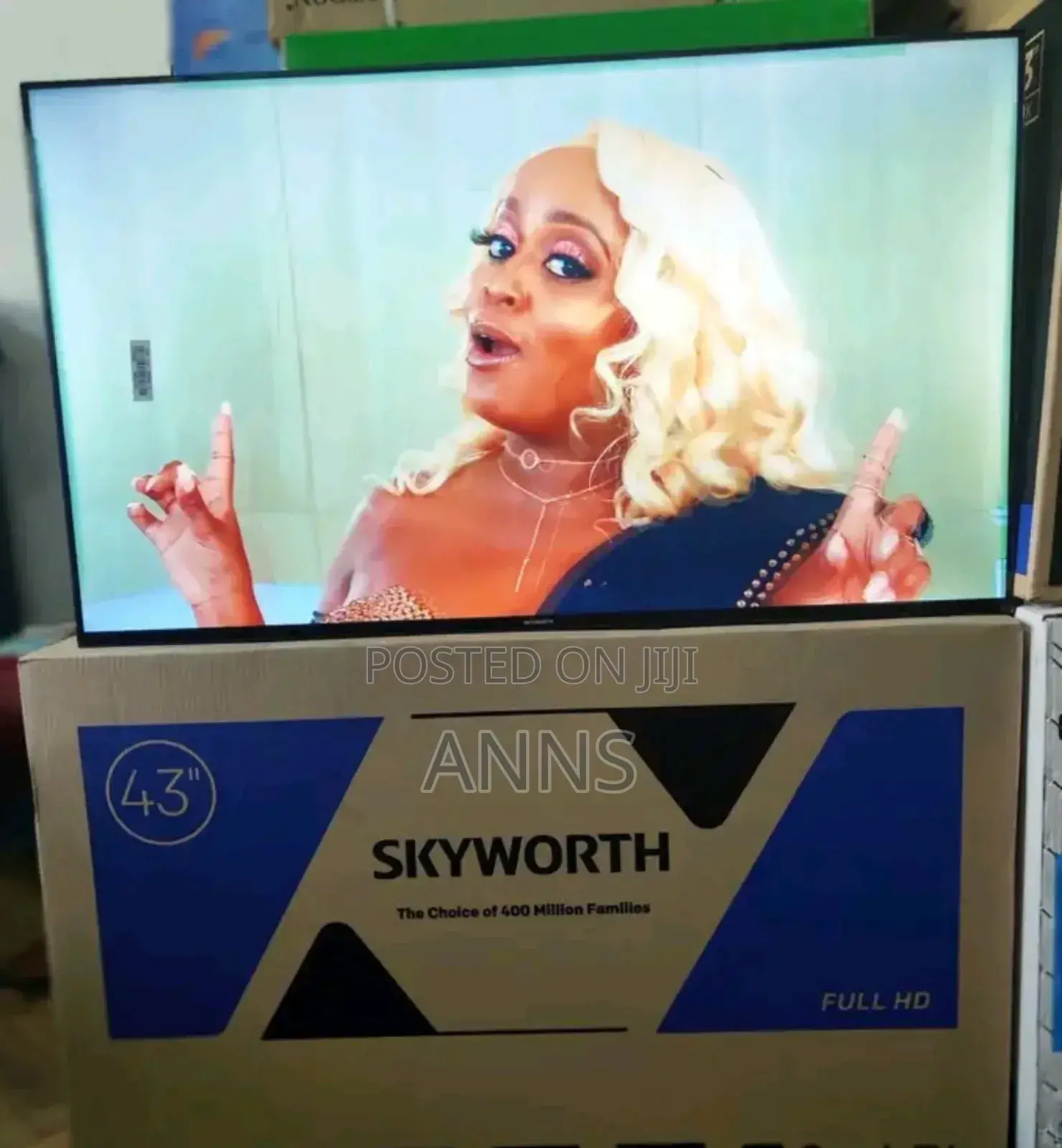 Ample Storage Skyworth 43 Inch Goggle Tv