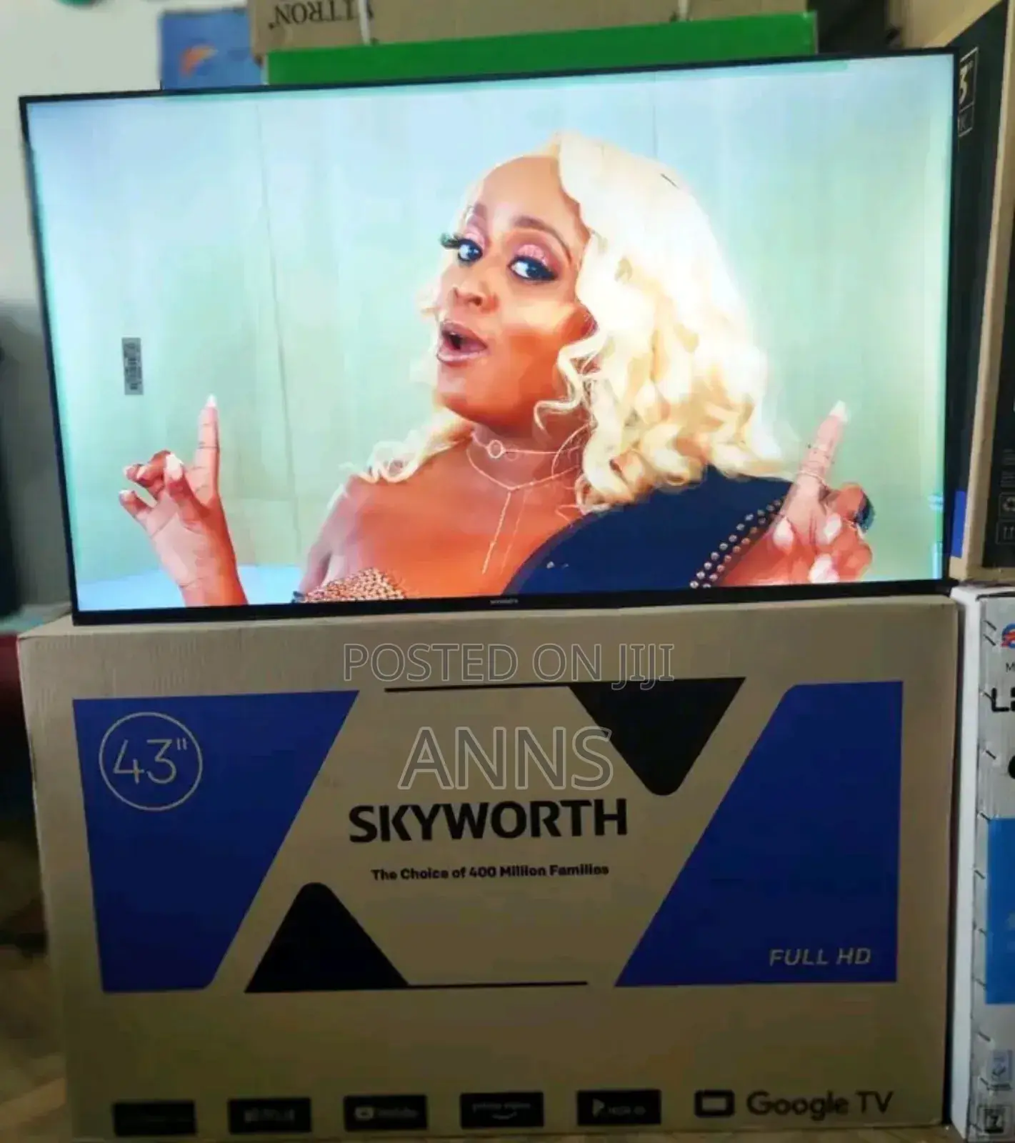 Ample Storage Skyworth 43 Inch Goggle Tv