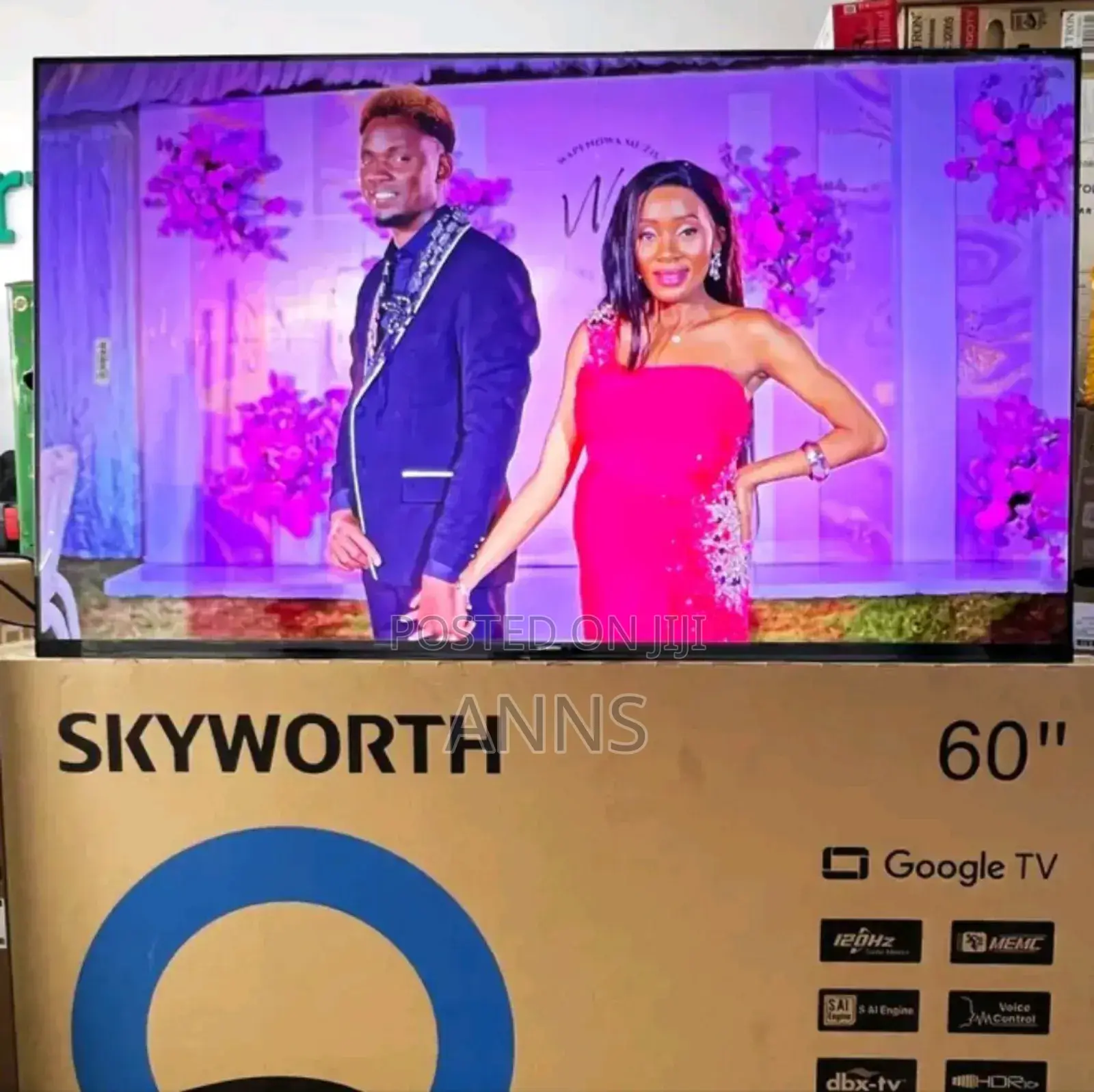 Ample Storage Skyworth 60 Inch Tv