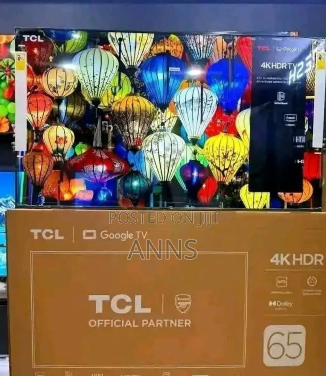 Inbuilt Decorder TCL 65inch Goggle TCL Tv