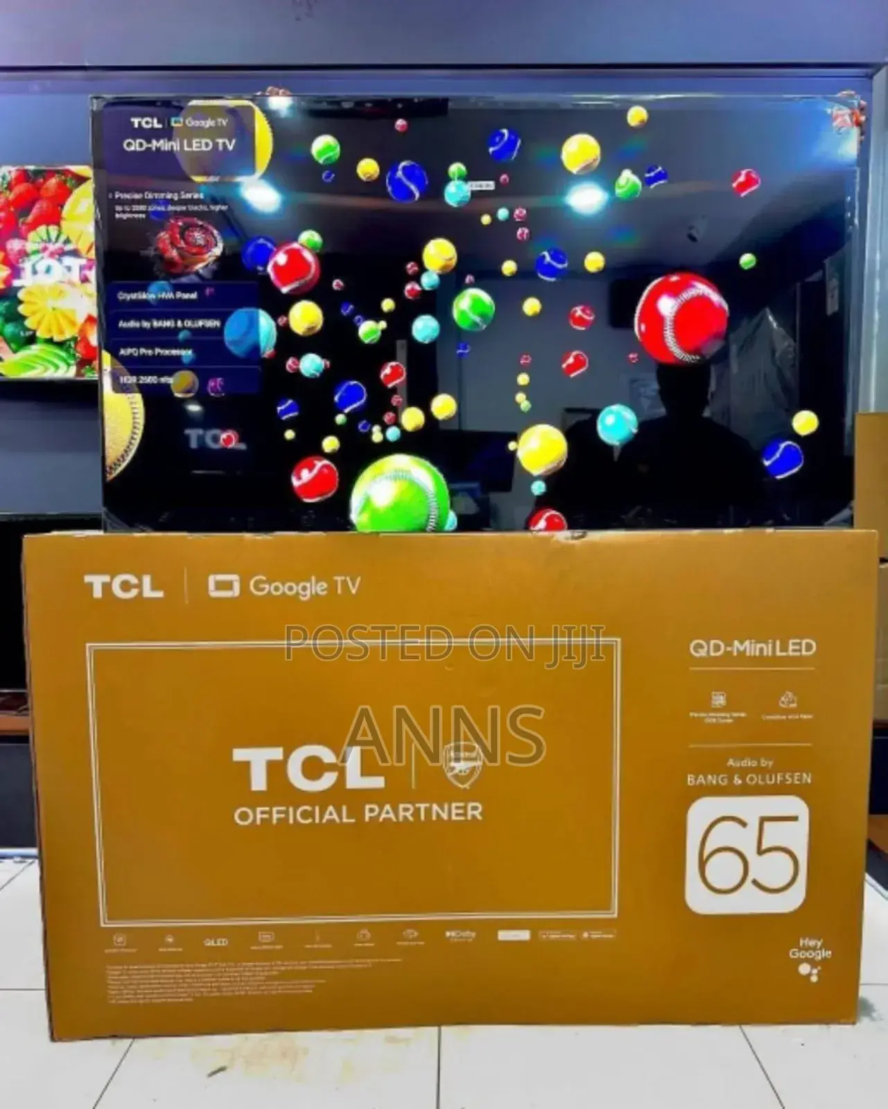 Colour Enhancement Display TCL 65 Inch Television