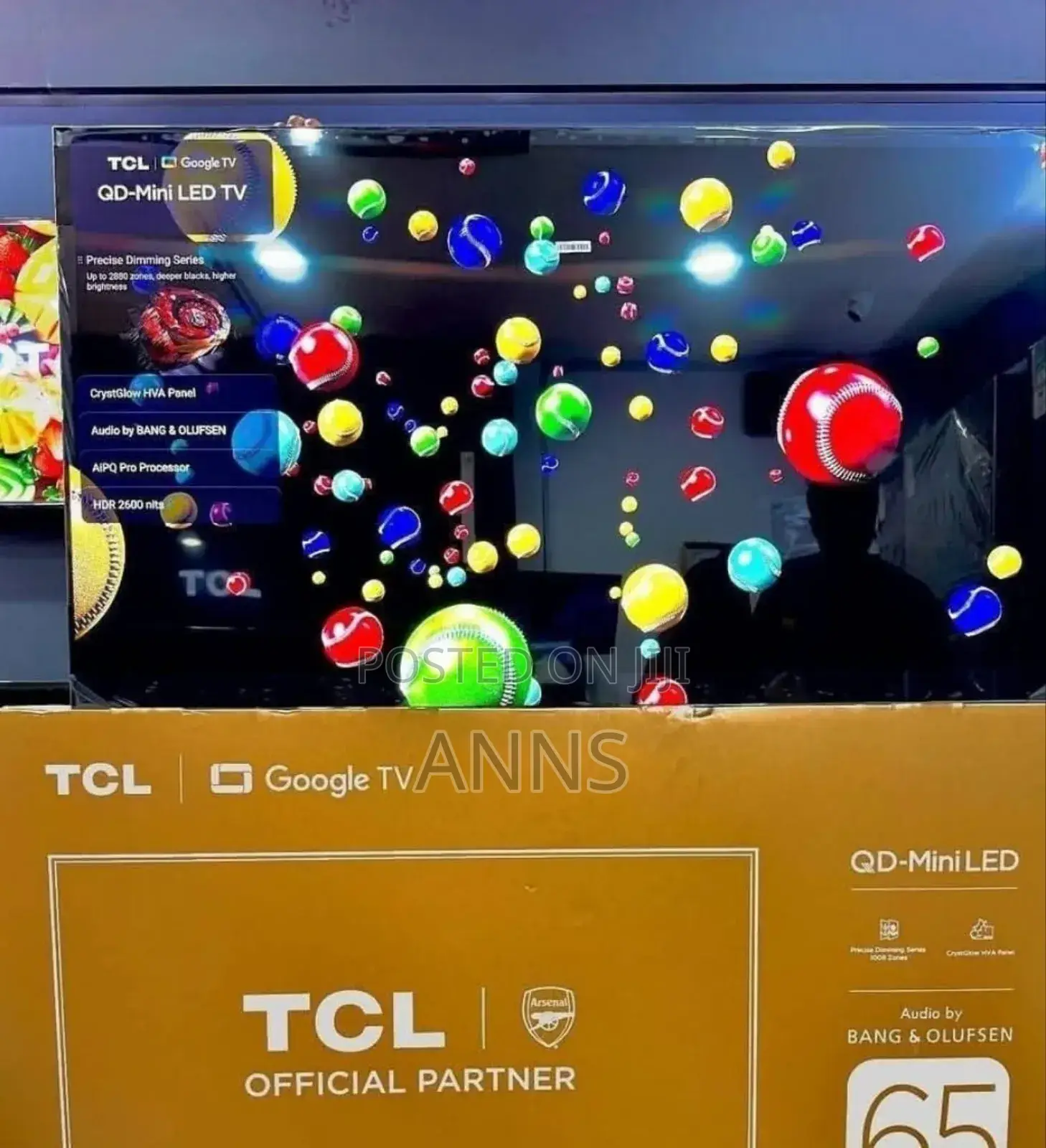 Bluetooth Enabled and Wifi Connectivity TCL 65 Inch Tv