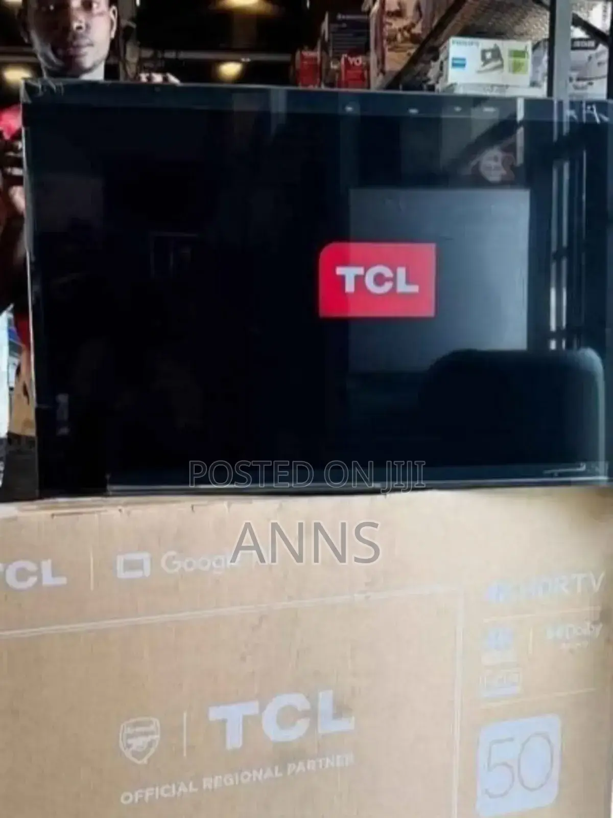 4 K Uhd TCL , 50 Inch Goggle Television