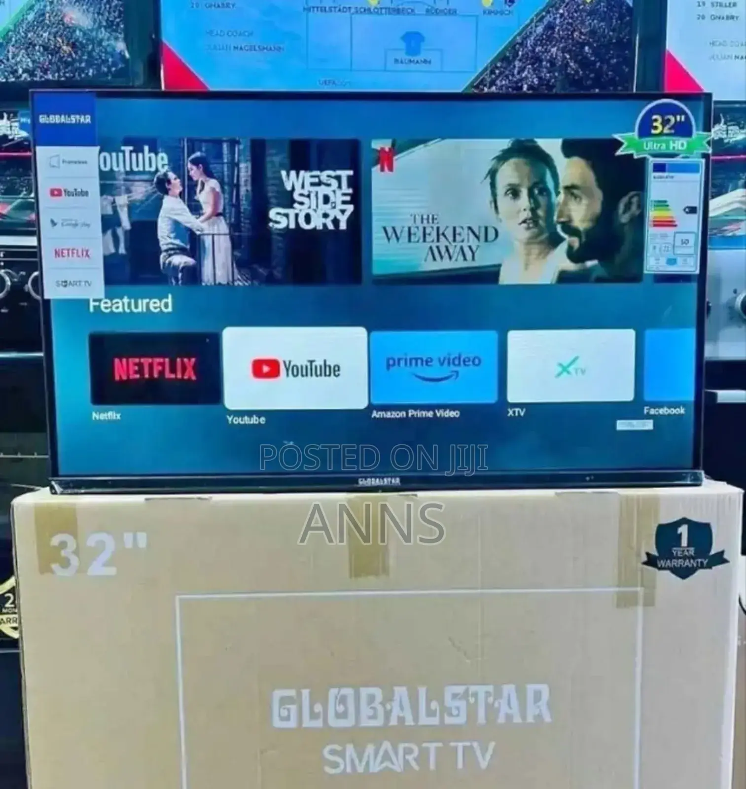 Ample Storage 32 Inch Smart Tv Globalstar