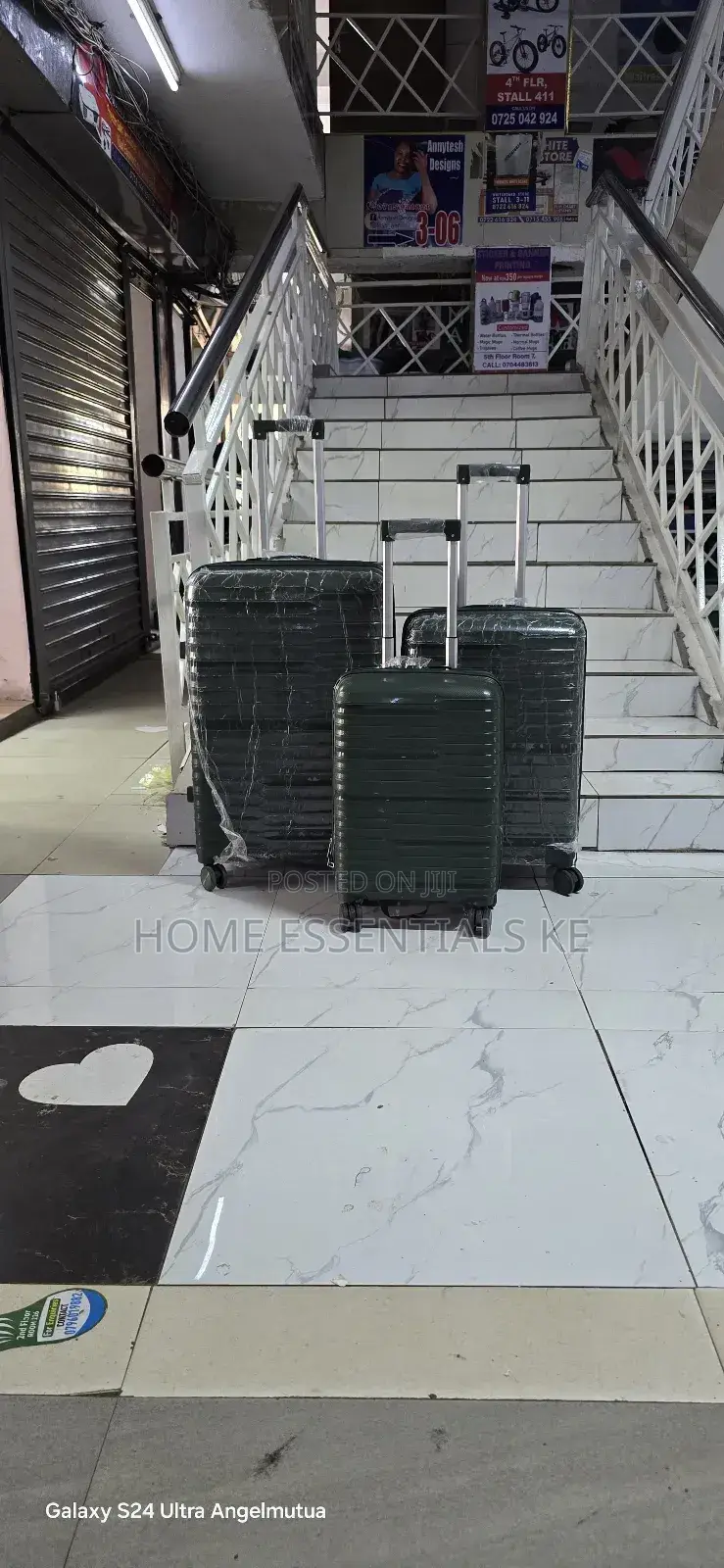 *3 in 1 Unbreakable Pp Suitcases Zipper Closure