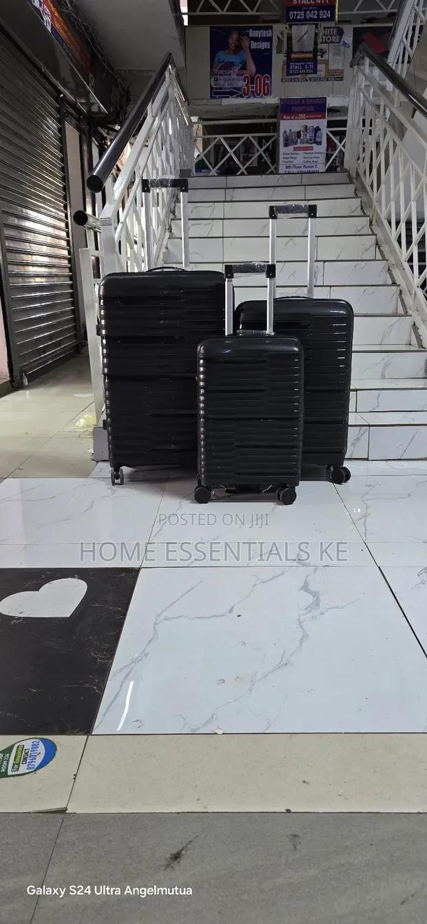 *3 in 1 Unbreakable Pp Suitcases Zipper Closure - thumbnail 4