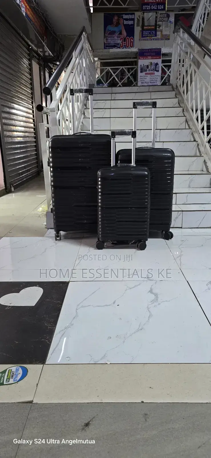 *3 in 1 Unbreakable Pp Suitcases Zipper Closure