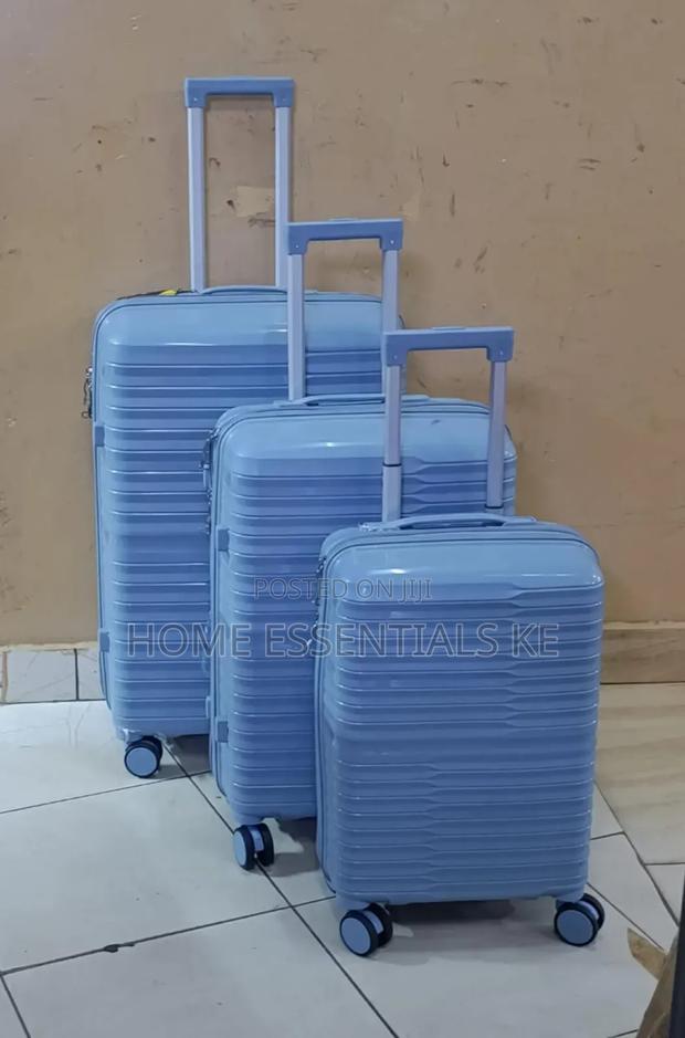 *3 in 1 Unbreakable Pp Suitcases Zipper Closure - thumbnail 5
