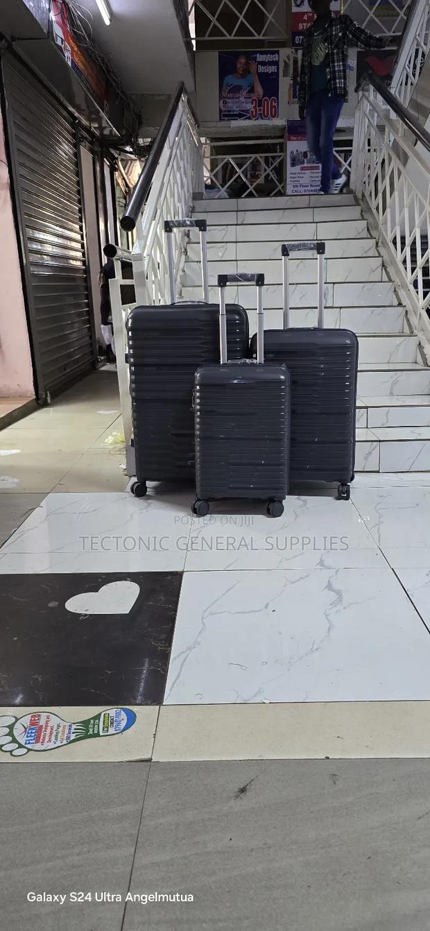 *3 in 1 Unbreakable Pp Suitcases Zipper Closure - thumbnail 8