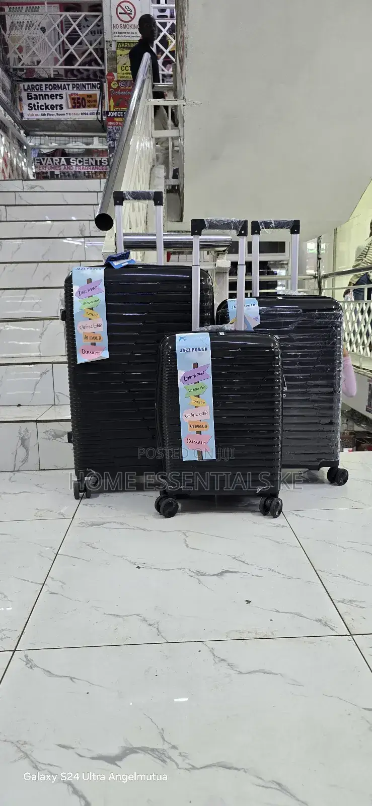 *3 in 1 Unbreakable Pp Suitcases Zipper Closure