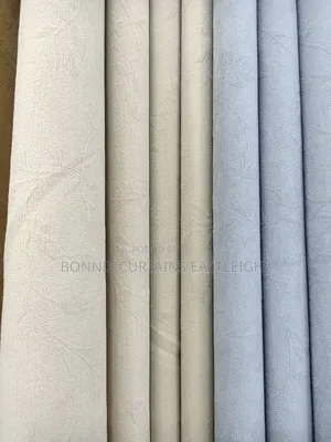 White Plain Curtain With Sheers