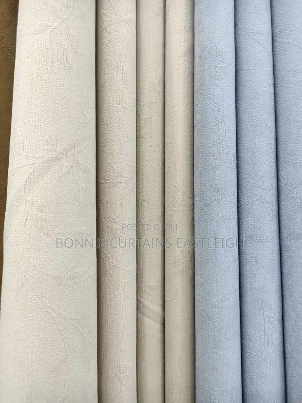 White Plain Curtain With Sheers - thumbnail 3