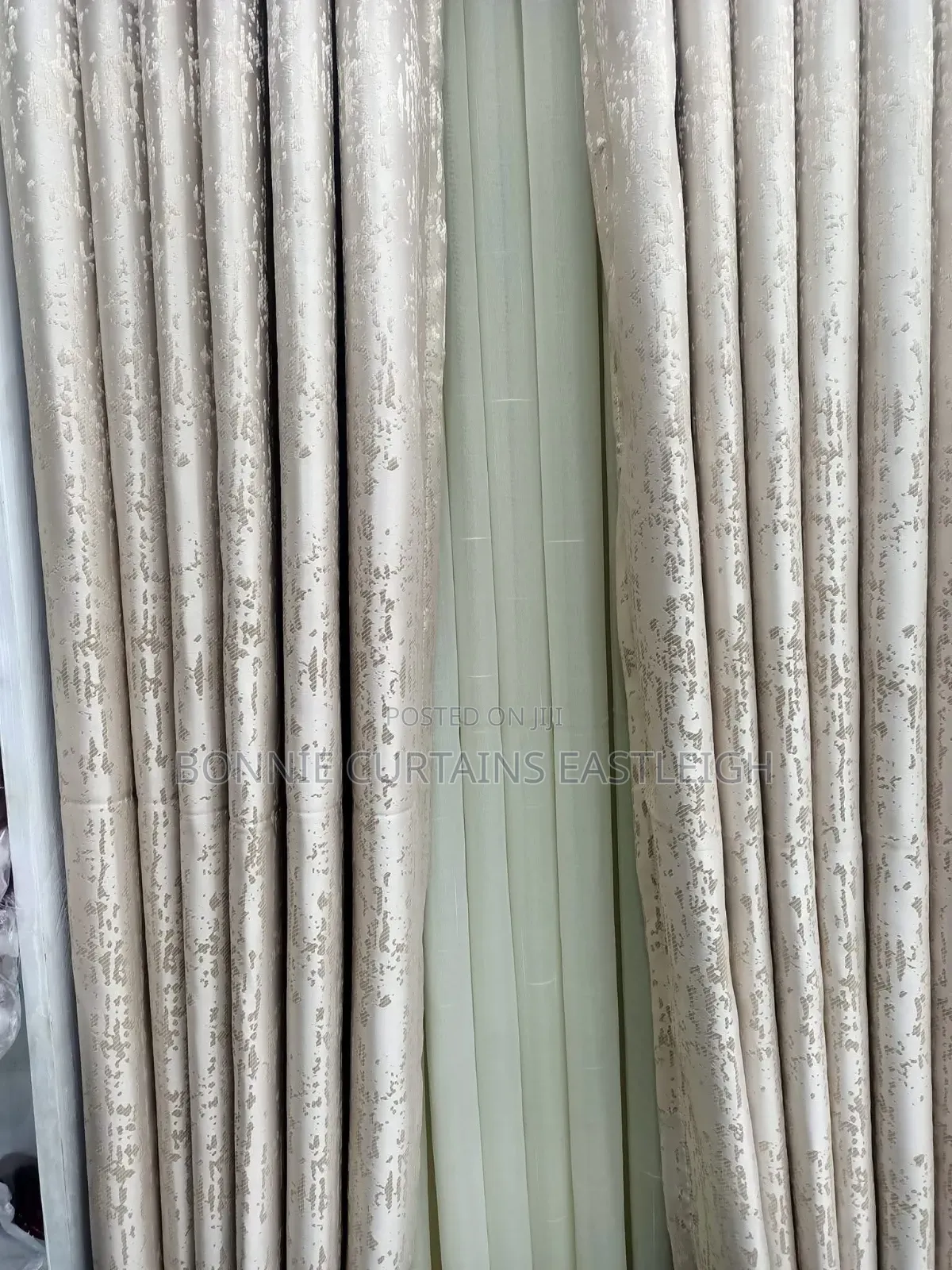 Blige Curtains With Prints Sheers