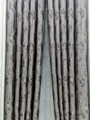 Blige and Grey Curtains for Living Rooms