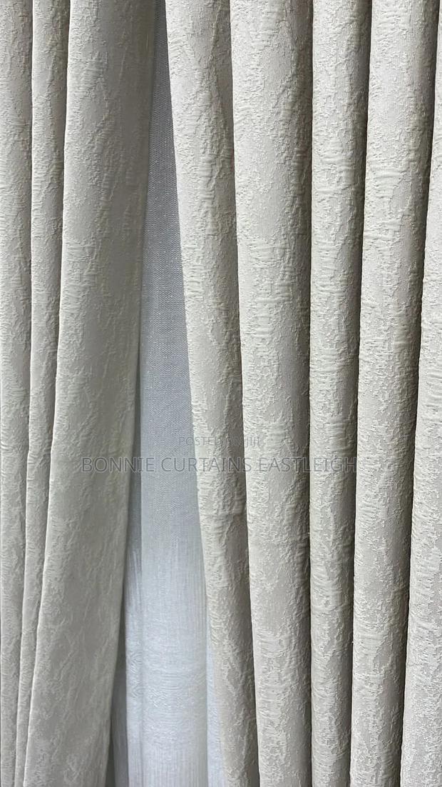 Cream Curtains and White Sheers - thumbnail 3