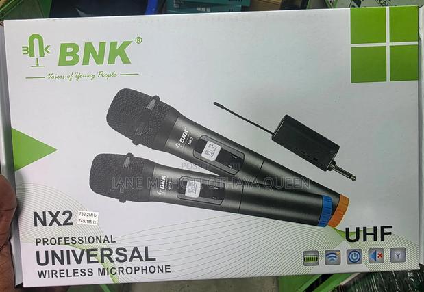 BNK Nx2 Professional Uhf Dual Wireless Microphone