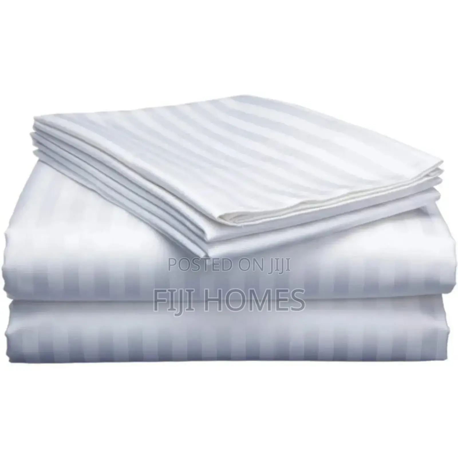 Cotton Striped Bedsheets - Fits All Sizes