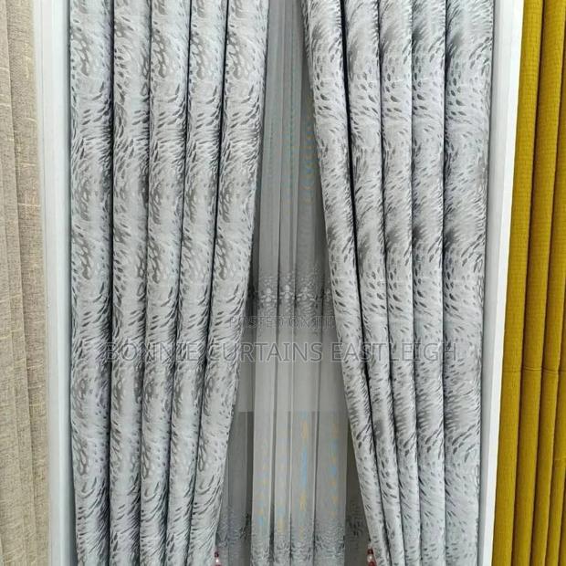 Black Curtains and Yellow Mixed for Dining Room - thumbnail 2