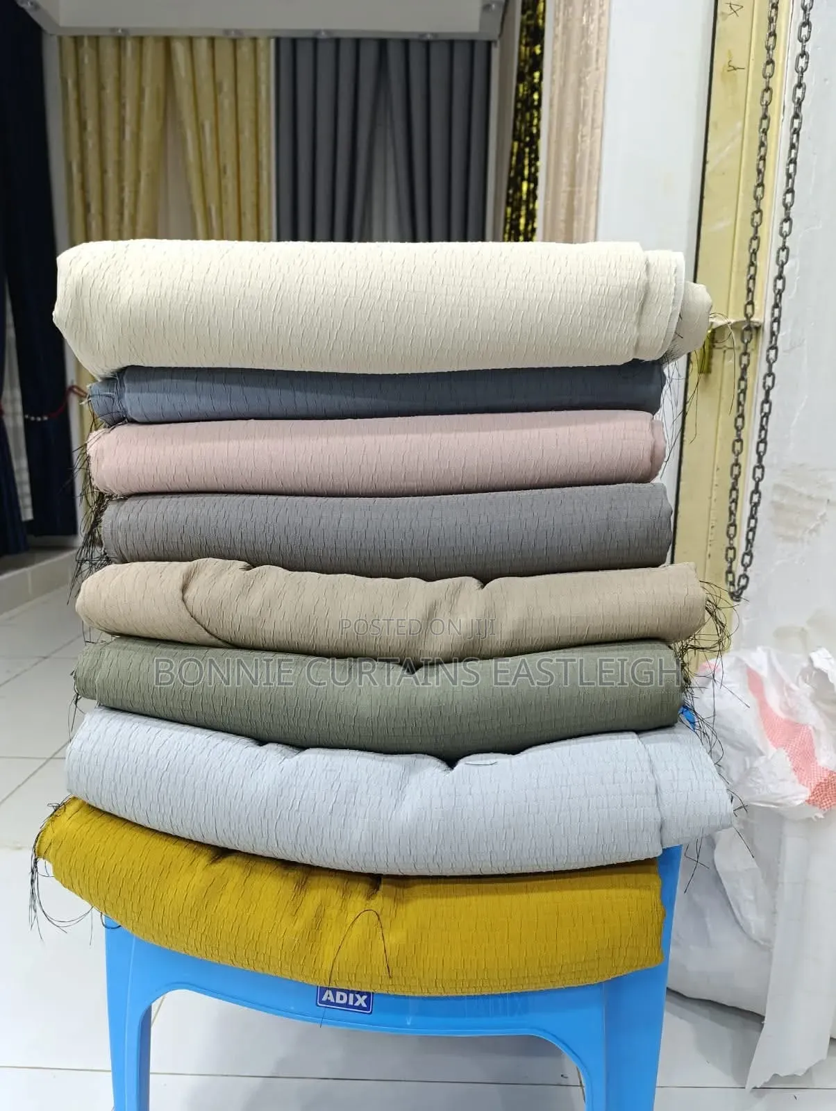 Grey Curtains and White for Bedroom