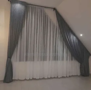 Rectangle Window Curtains With Sheers