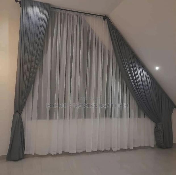 Rectangle Window Curtains With Sheers - main view