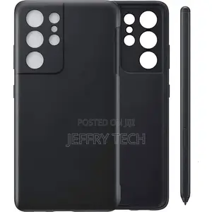 Samsung Galaxy S21 Ultra Silicone Case - Black