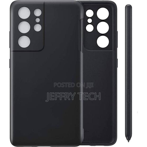 Samsung Galaxy S21 Ultra Silicone Case - Black