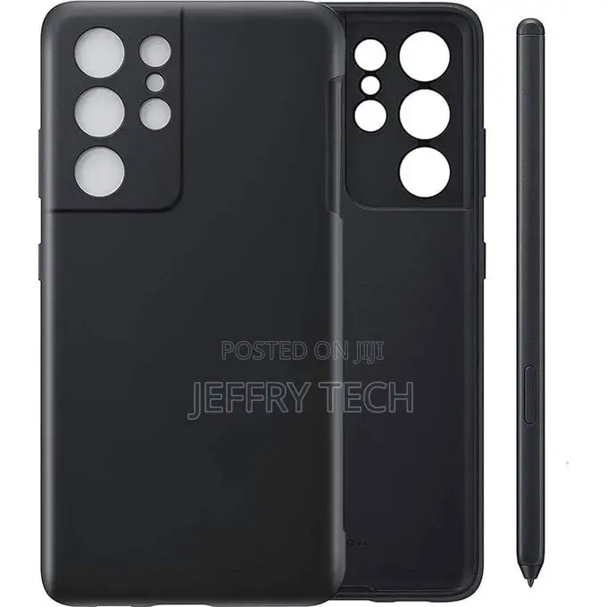 Samsung Galaxy S21 Ultra Silicone Case - Black
