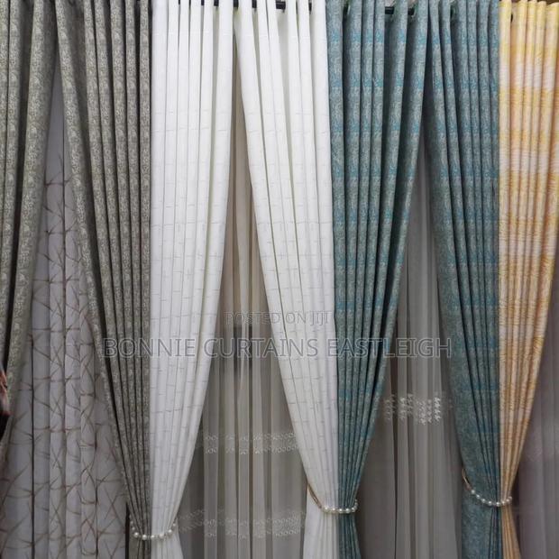 Pink Curtains With Grey for Dining Rooms - thumbnail 2