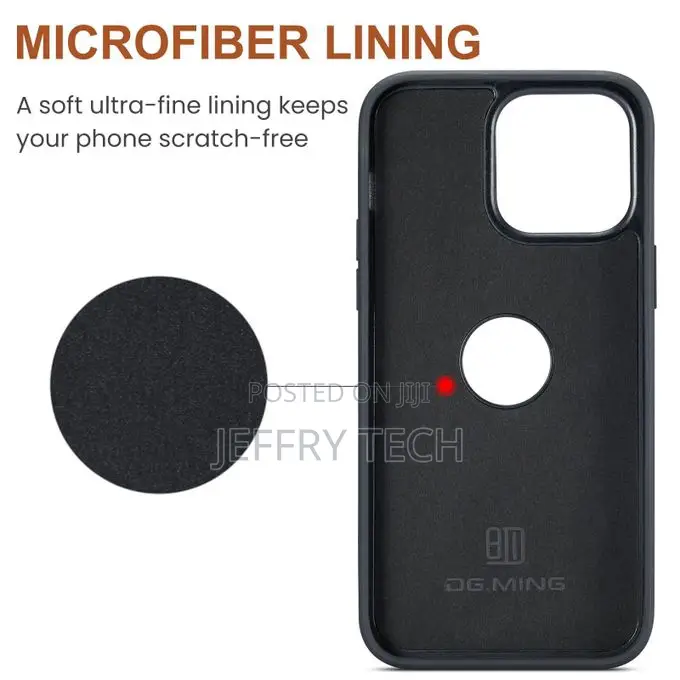 iPhone 12 Pro Max Quality Leather Case, Magsafe Wireless Charging Supp