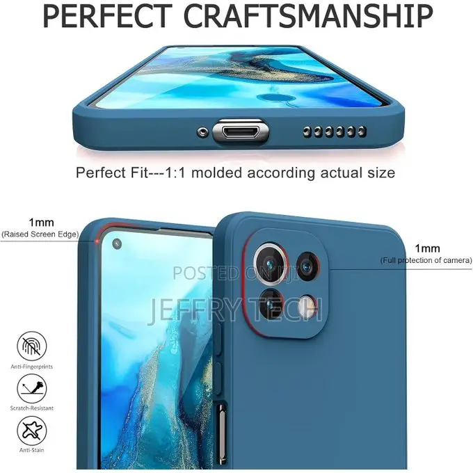 Blue Case for Mi 11 Lite