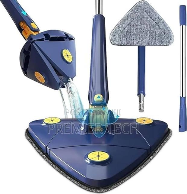 Long Handle Triangular Twist Mop - main view